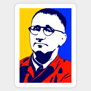 Bertolt Brecht Sticker